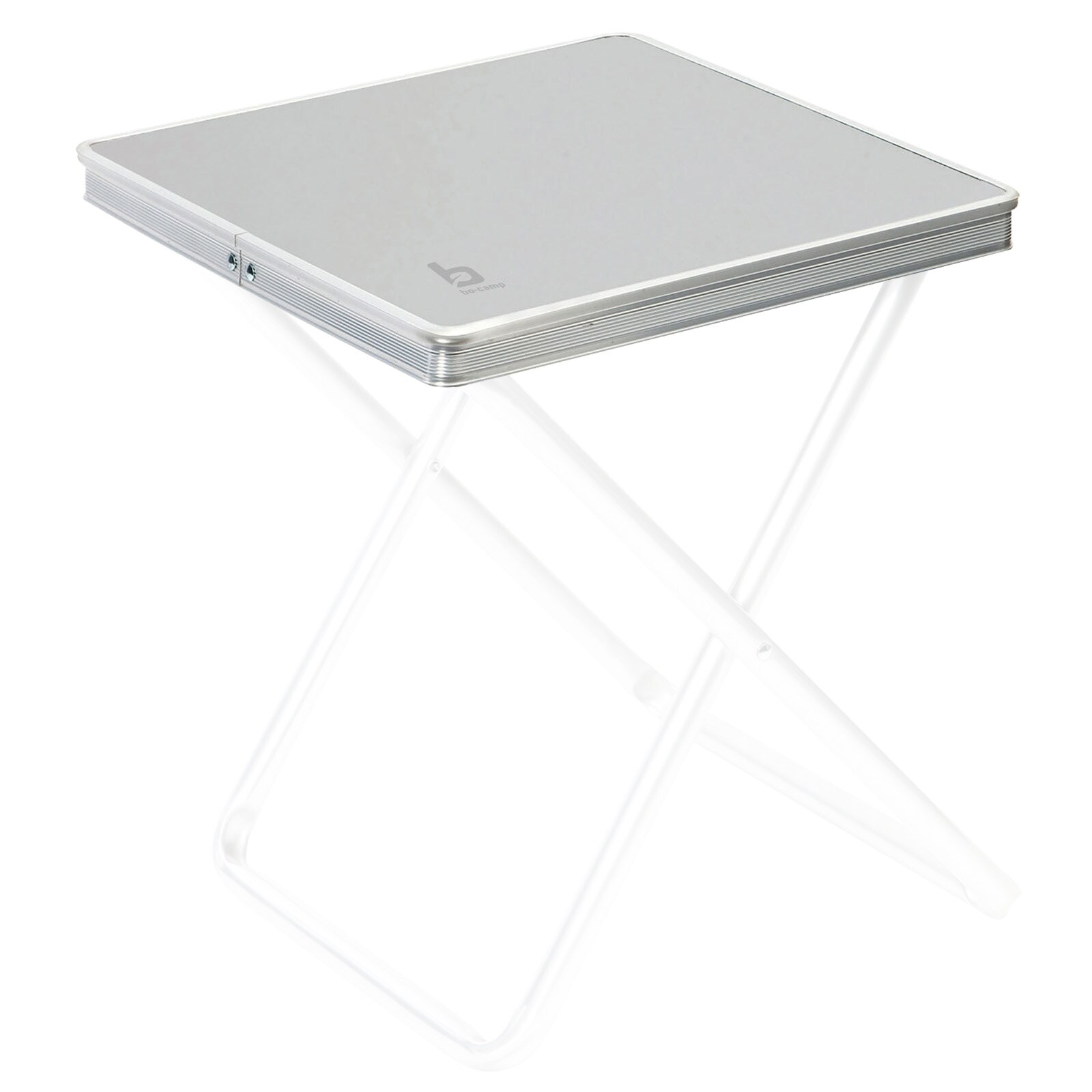 BO-CAMP Alu Tisch Platte Klapp Hocker Tablett Falt Angler Sitz Auflage Camping