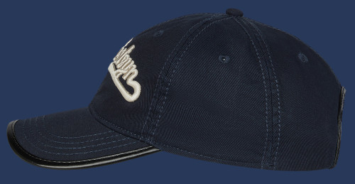 Baseball-Cap Baumwolle, Dunkelblau