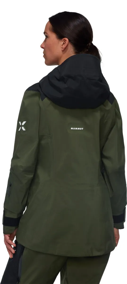 Mammut Eiger Free Pro Hs Hooded Jacket Women Dark Marsh-Black