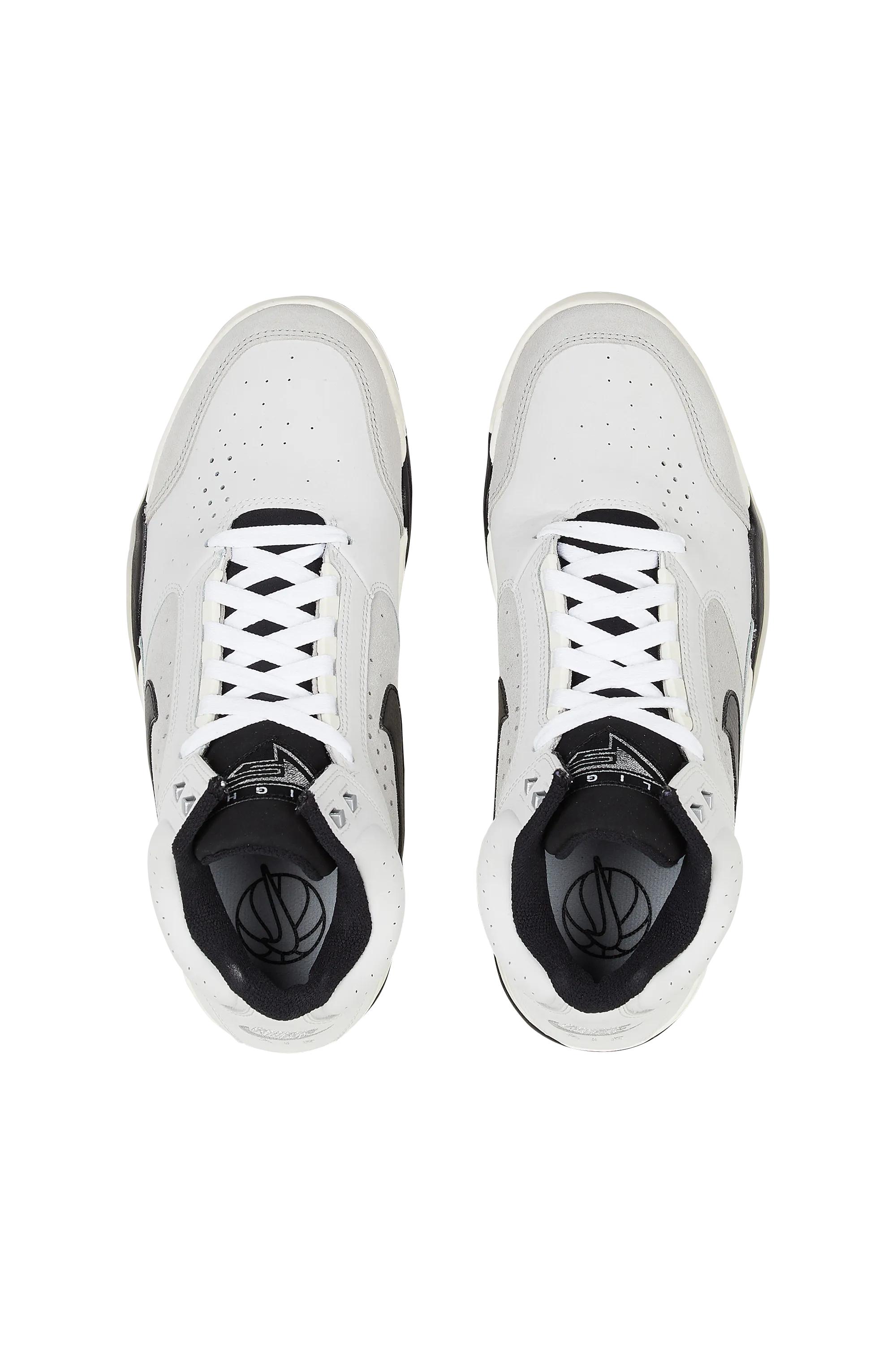 NIKE Baskets AIR FLIGHT LITE MID Gris