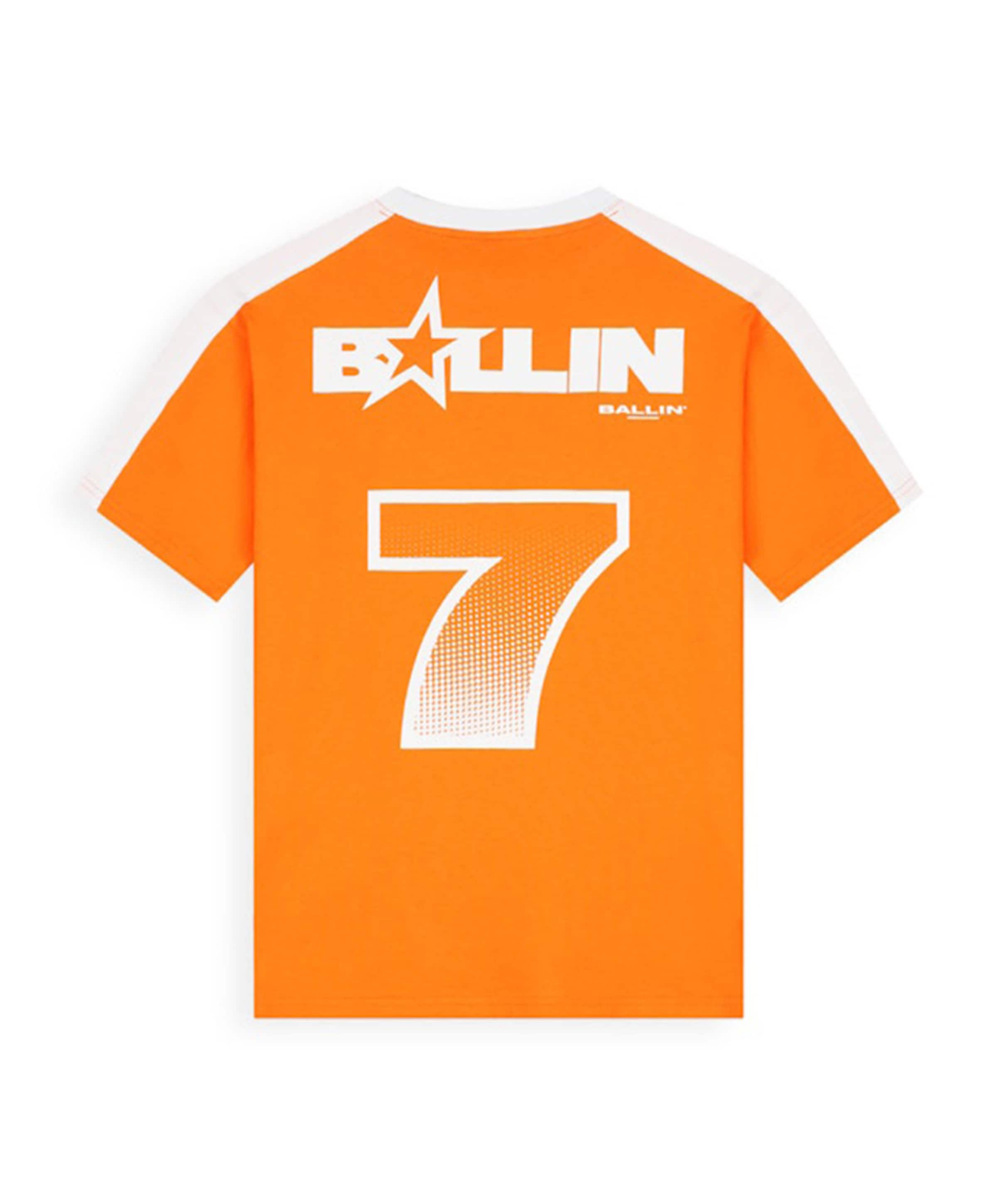 Ballin Jongens T-shirt oranje