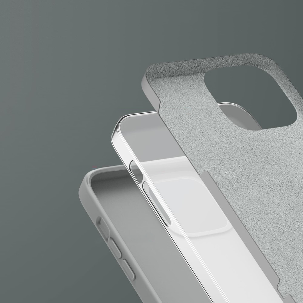 iPhone 13 Cloud Series Silikon Case Hülle - Grau