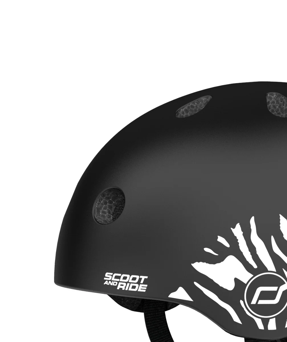 SCOOT AND RIDECASQUE XS MOTIF LIFESTYLE ZÈBRE