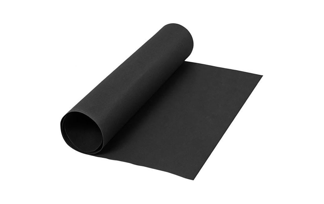 Lederpapier Rolle, 350 g, 1 Stück, SchwarzRobustes Kunstlederpapier