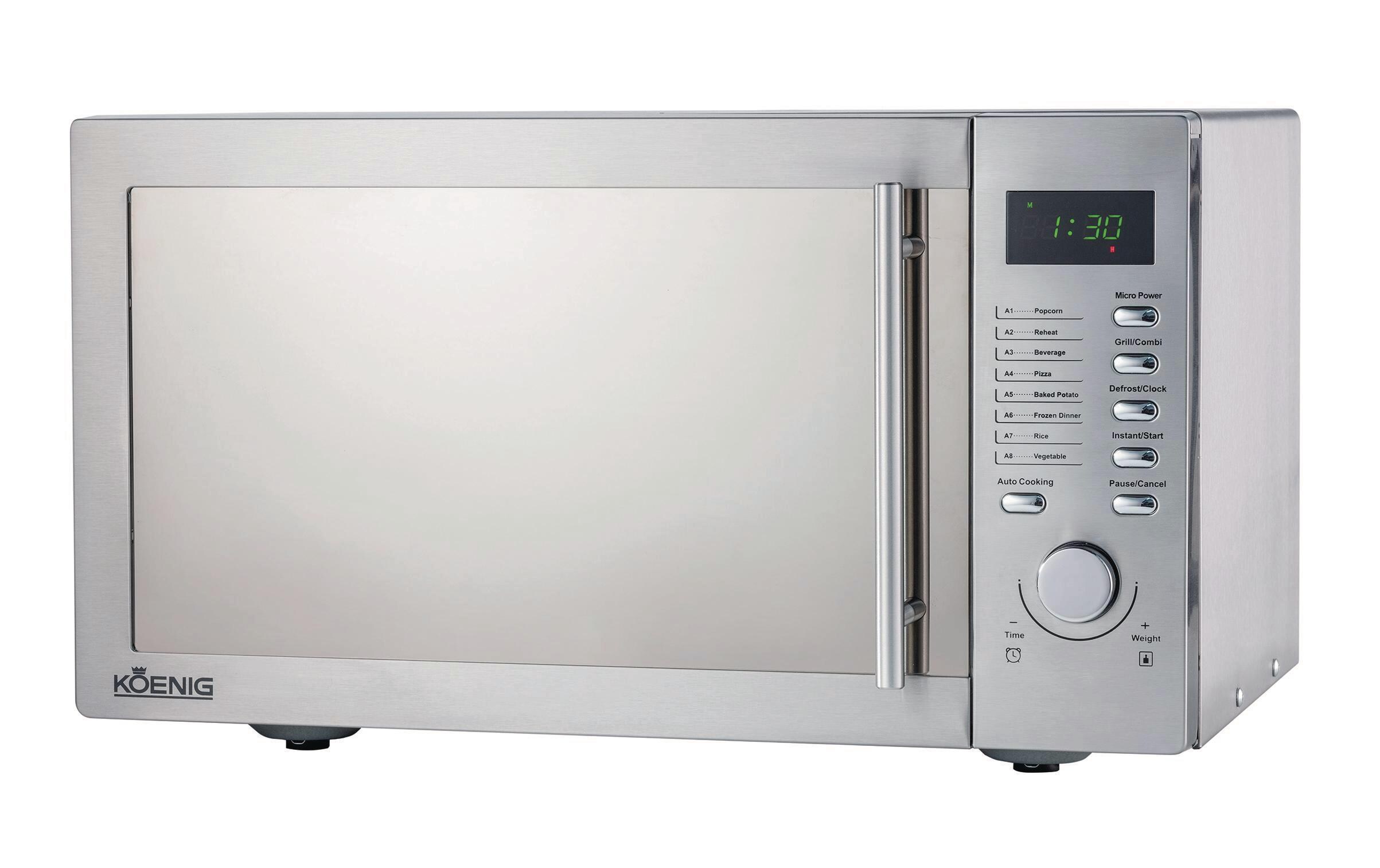 Mikrowelle mit Grill B01104 Silber<br>800 W Mikrowelle
