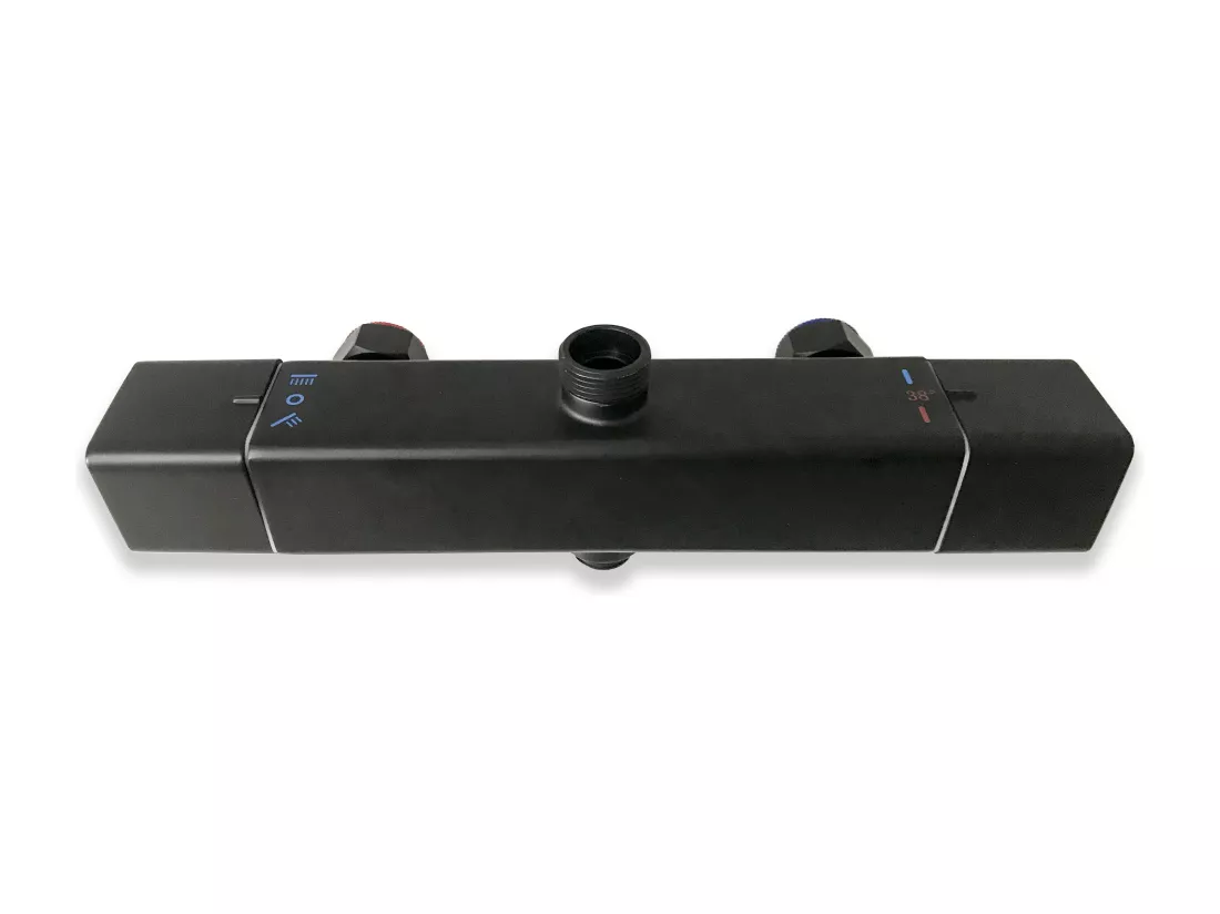AICA colonne de douche thermostatique avec pomme de douche 10