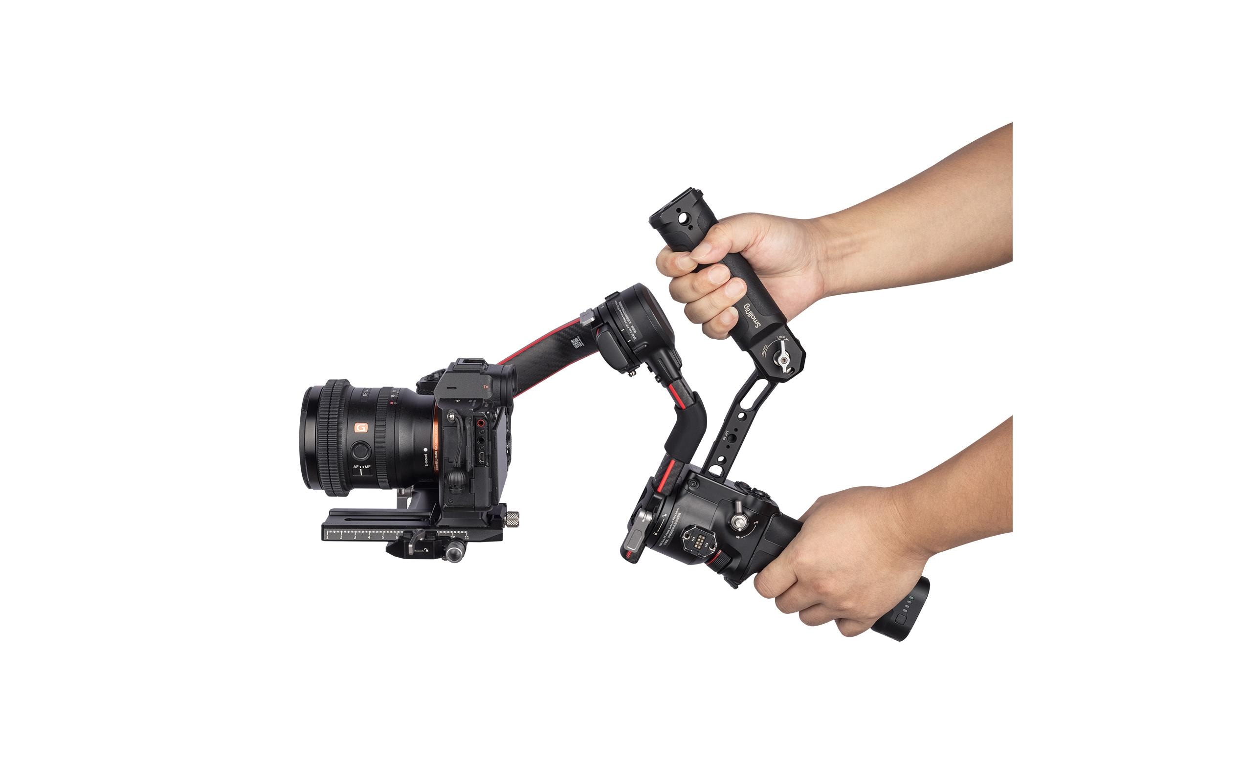 Handgrip for DJI RS 3/RS 3 ProHandgriff für Aufnahmen aus niedrigem Winkel