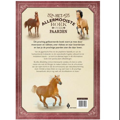 Uitgeverij gottmer het allermooiste boek over paarden