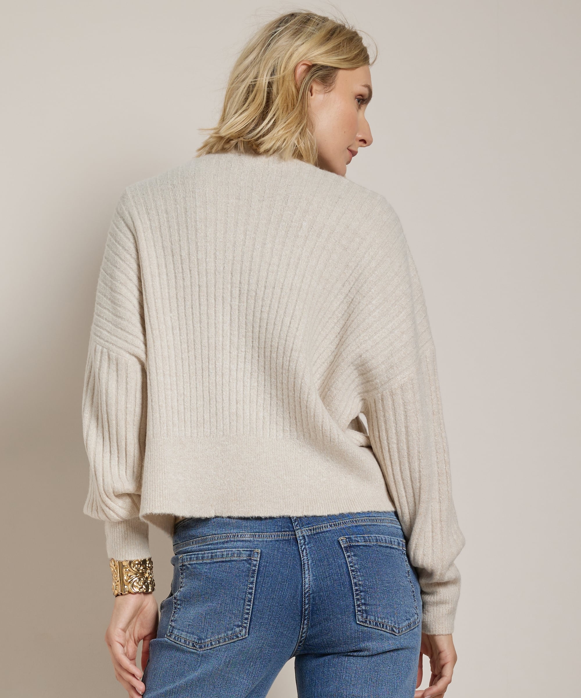 boucle vest rib