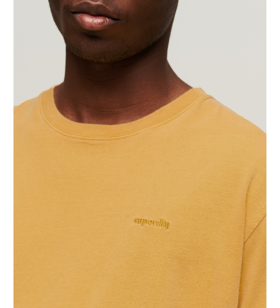 Camiseta amarela vintage Mark da Superdry