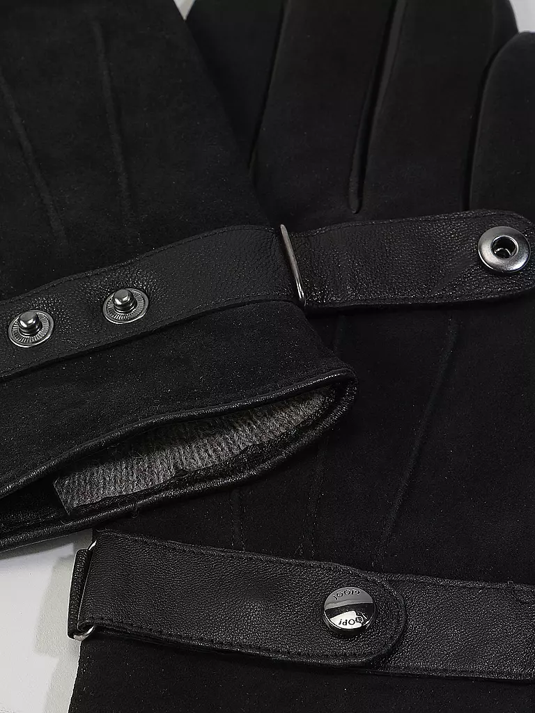 JOOP Lederhandschuhe schwarz