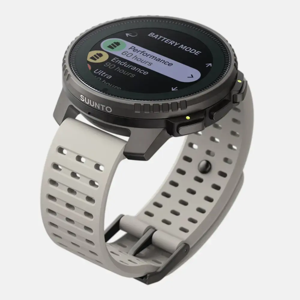 Suunto Vertical Titanium Solar GPS Sporthorloge Beige