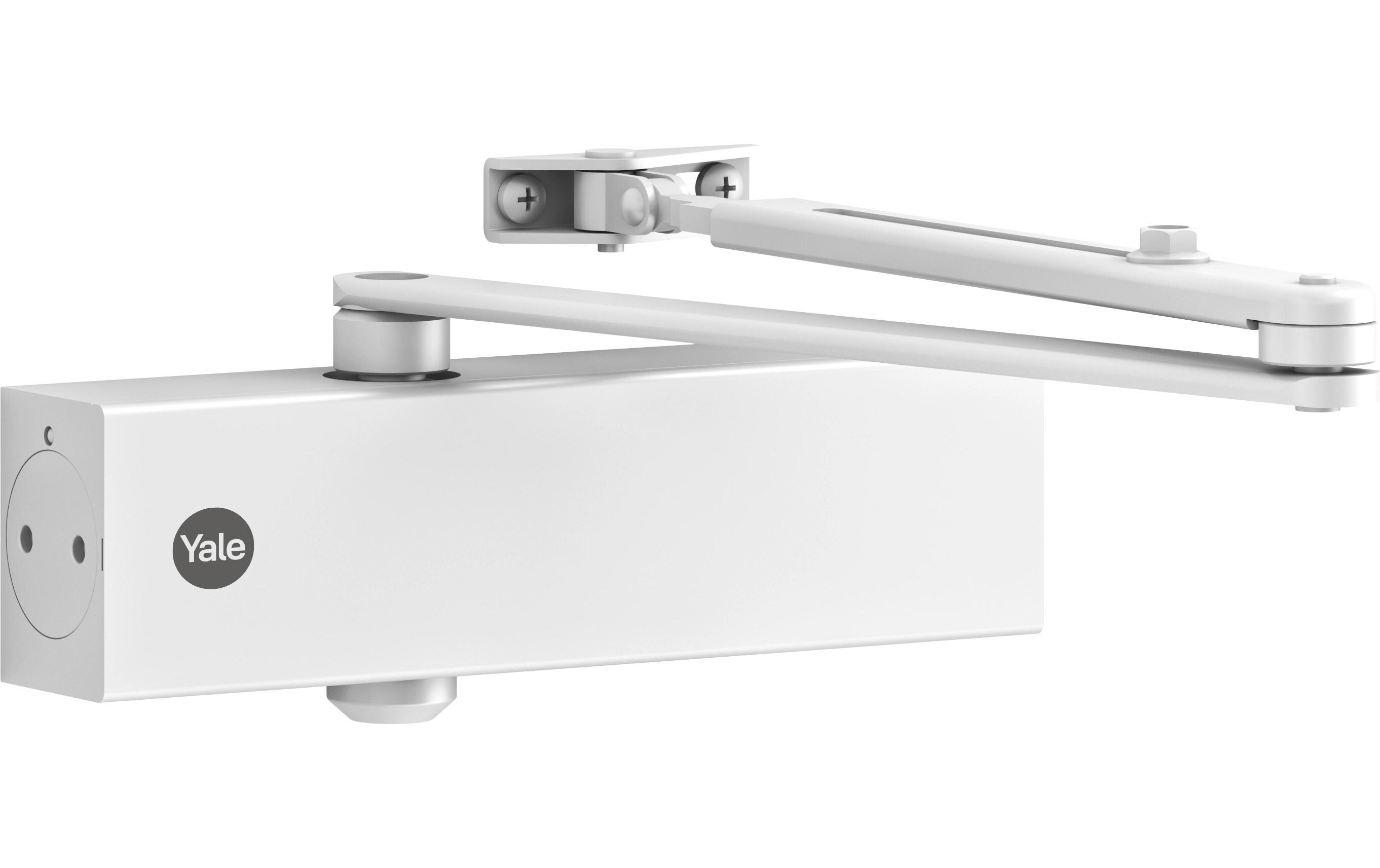 Türschliesser mit Standardarm, Serie 5500 WeissTürschliesser mit normalem Arm