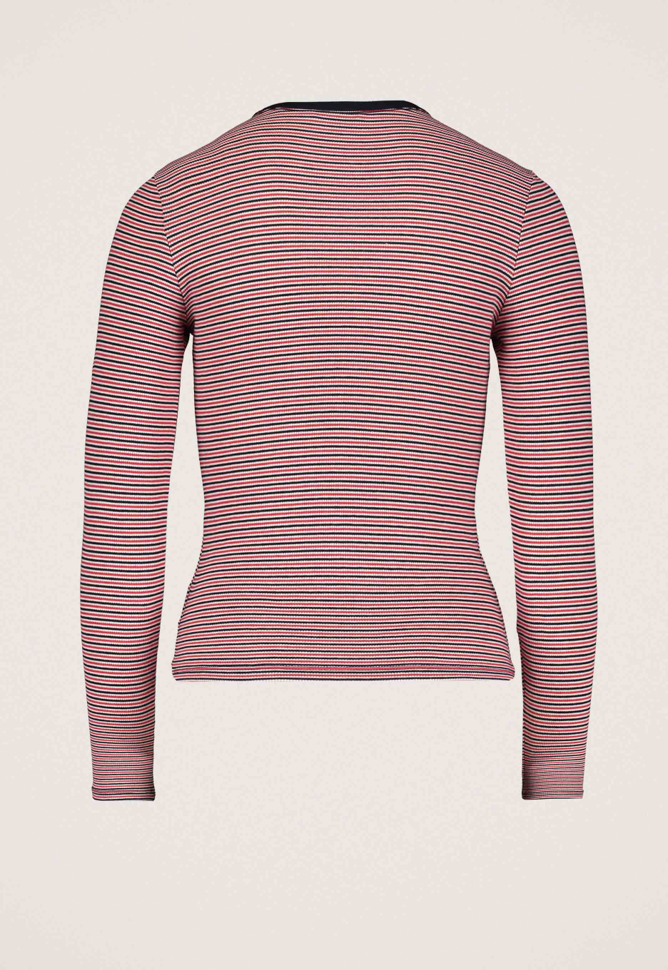 Tommy Jeans Geribd Slim Fit Longsleeve T-Shirt