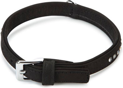 Beeztees hondenhalsband Buffalo zwart 40 x 1,7 cm