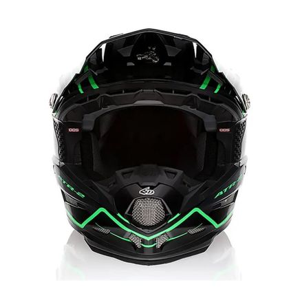 Casque cross 6D Helmets ATR-2 PHASE 2024 - Noir / Vert