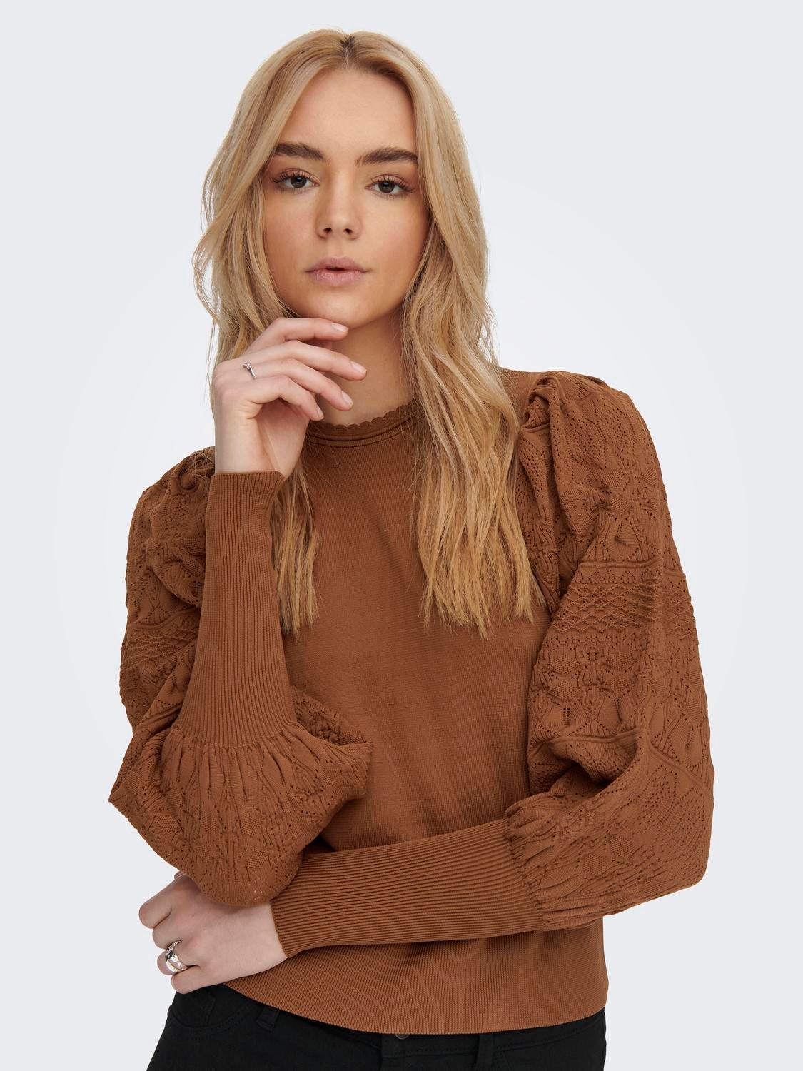 ONLMELITA Strickpullover Argan Oil