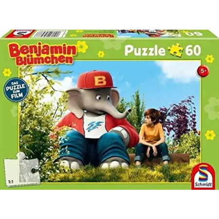 Schmidt Spiele Puzzle - Benjamin Blümchen Puzzle zum Kinofilm, Motiv 4, 60 teile