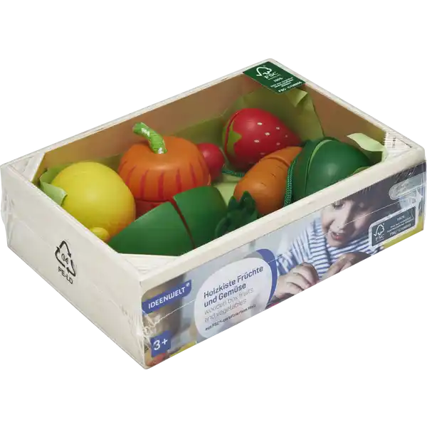 HOLZKISTE FRÜHSTÜCK