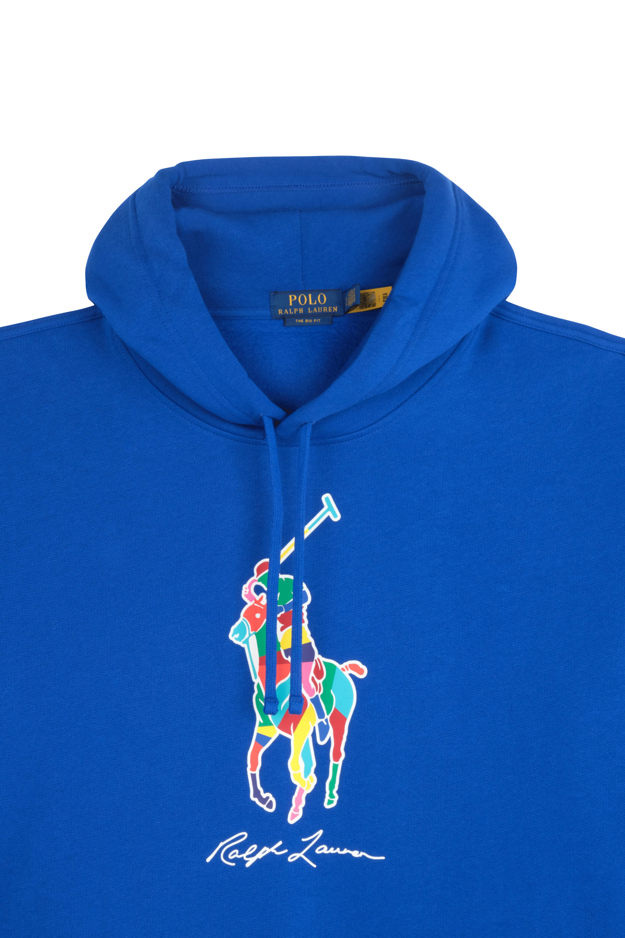 POLO RALPH LAUREN Hoodie SEASONAL FLEECE Bleu