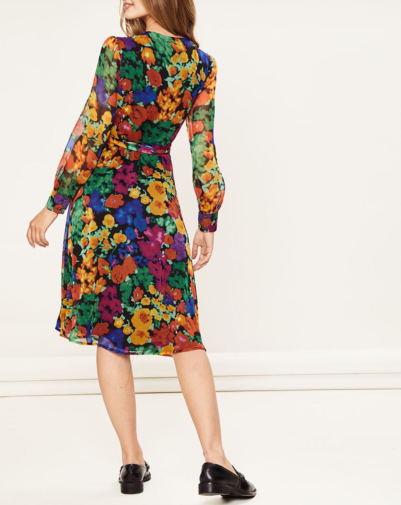 La Petite Etoile Robe Arina à fleurs multicolore