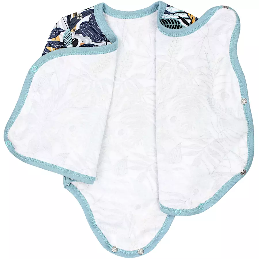 TupTam Baby Langarm Wickelbody im 5er Set orange