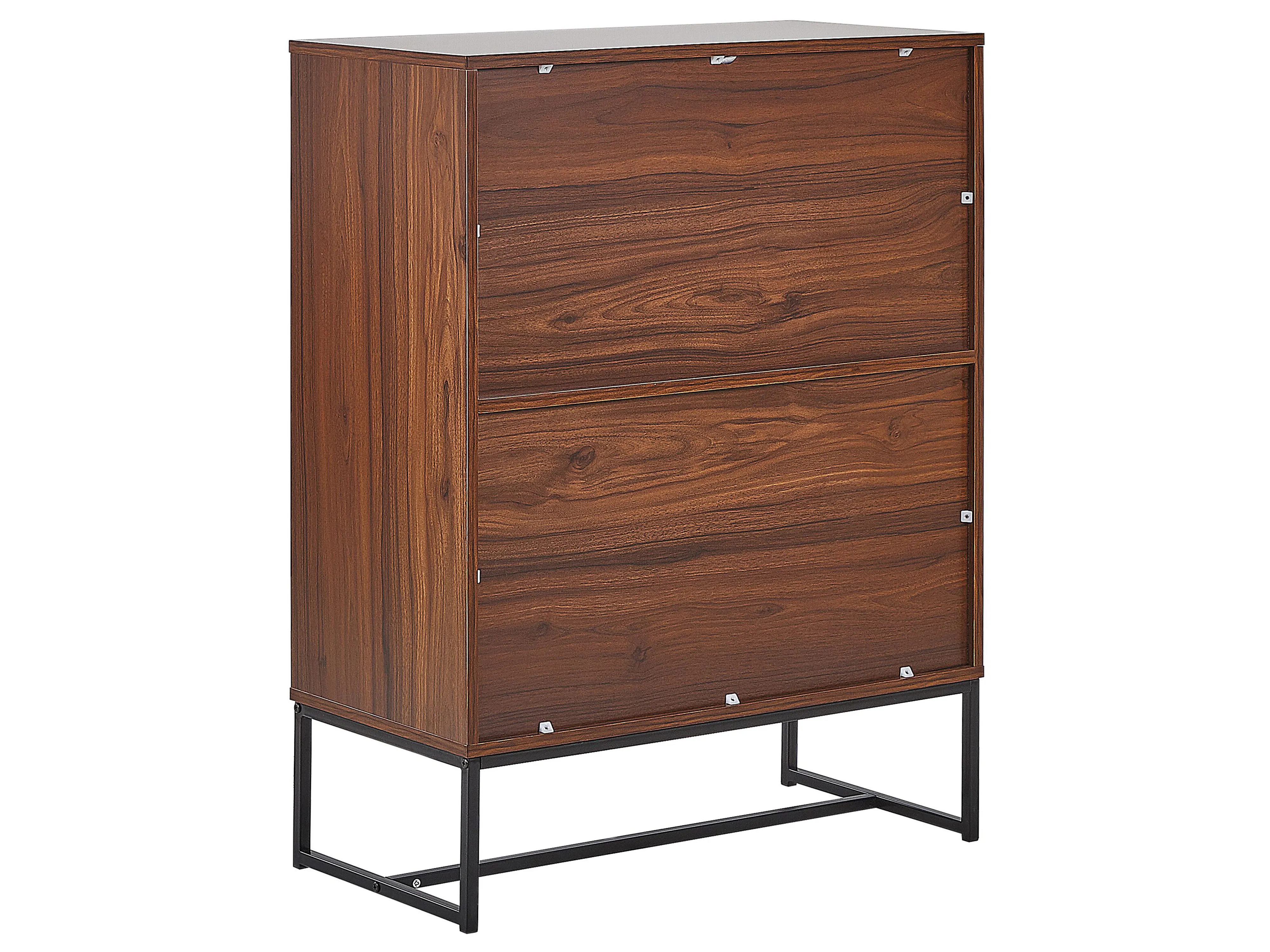 Kast NUEVA Donkerbruin/wit