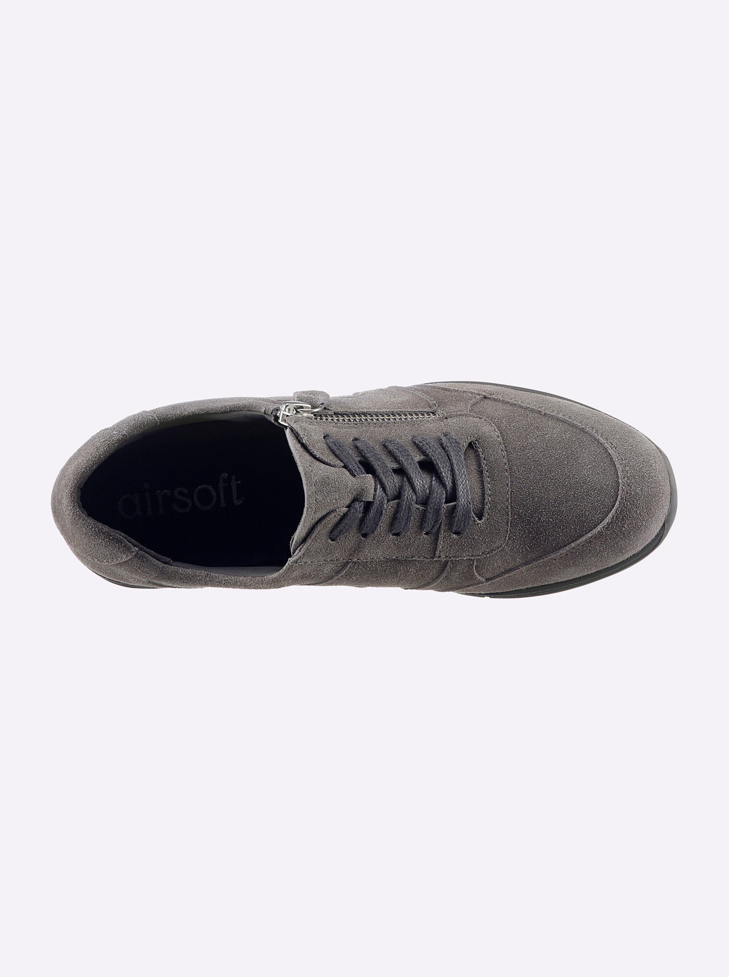 airsoft modern+ Schnürschuh in grau