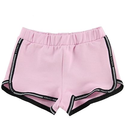 Young Versace Cardigan/Shorts - LyseRød m. Logo