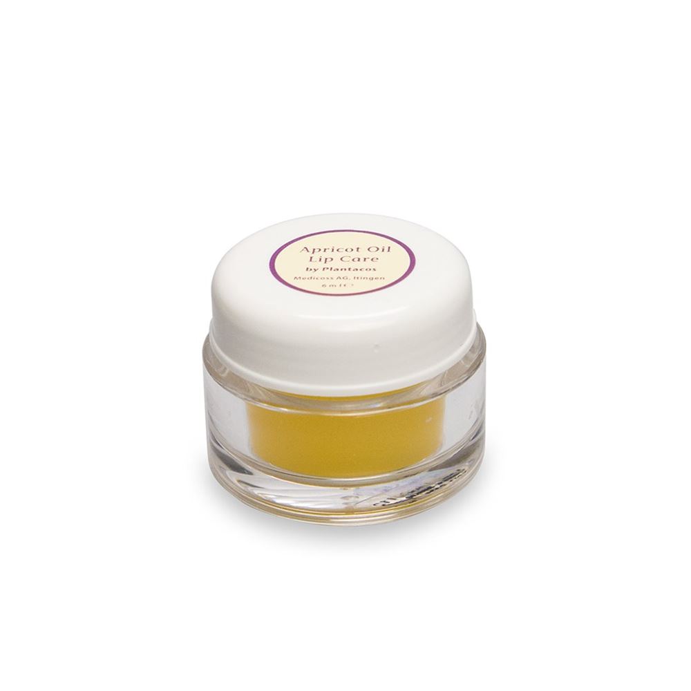 PLANTACOS Apricot Oil Lip Care<br>6 ml, Topf