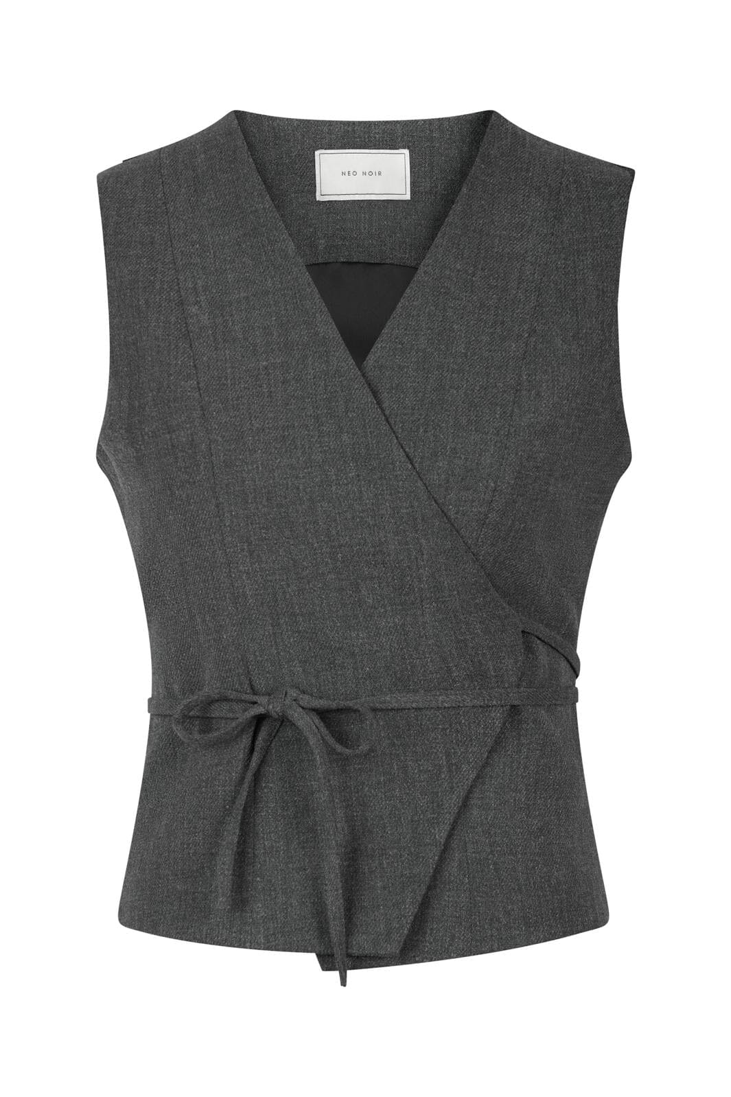 Neo Noir Samara Wrap Waistcoat 161306