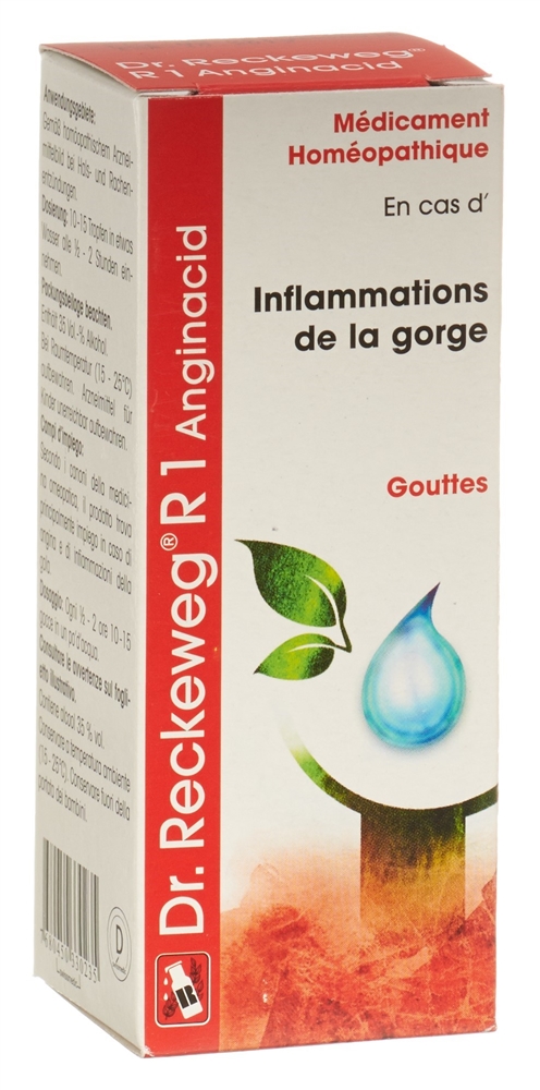 RECKEWEG R1 Anginacid Tropfen Fl 50 ml
