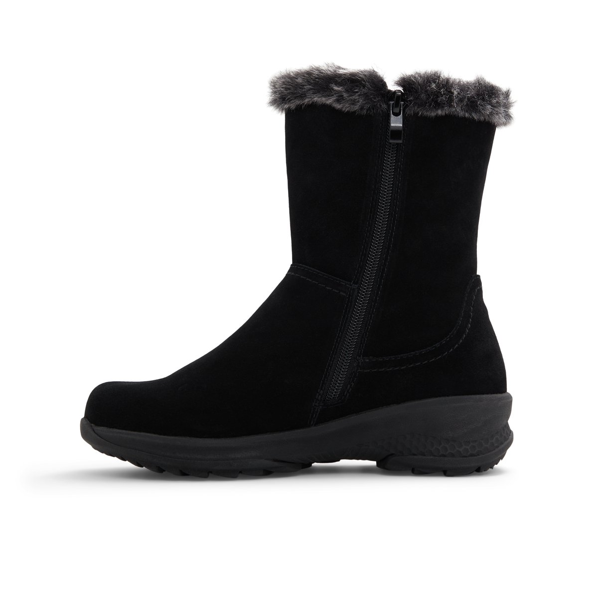 BANFF TRAIL-Nanaldar-Bottillon - Talon plat - Noir