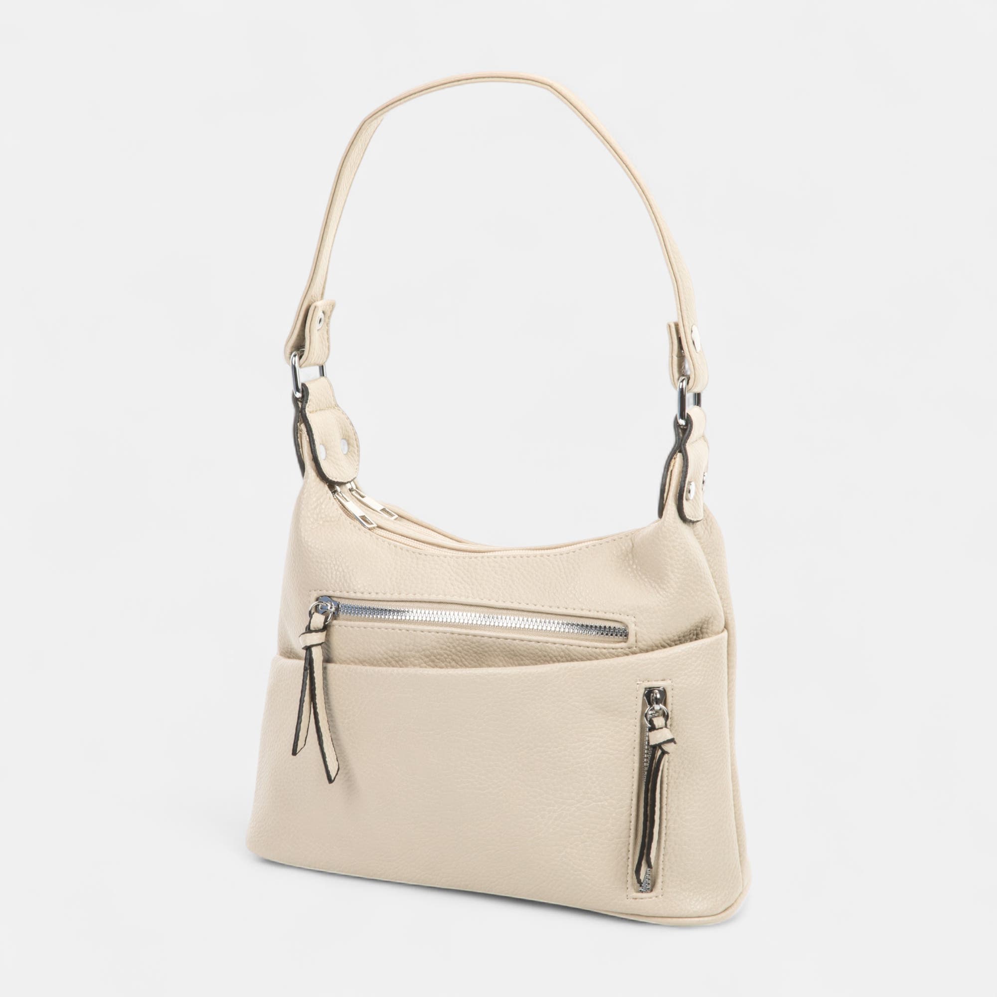 Sac à main beige