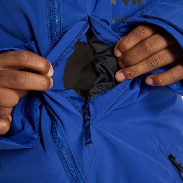 Veste snowboard BURTON KD HILLSLOPE JACKET TWILIGHT BLUE