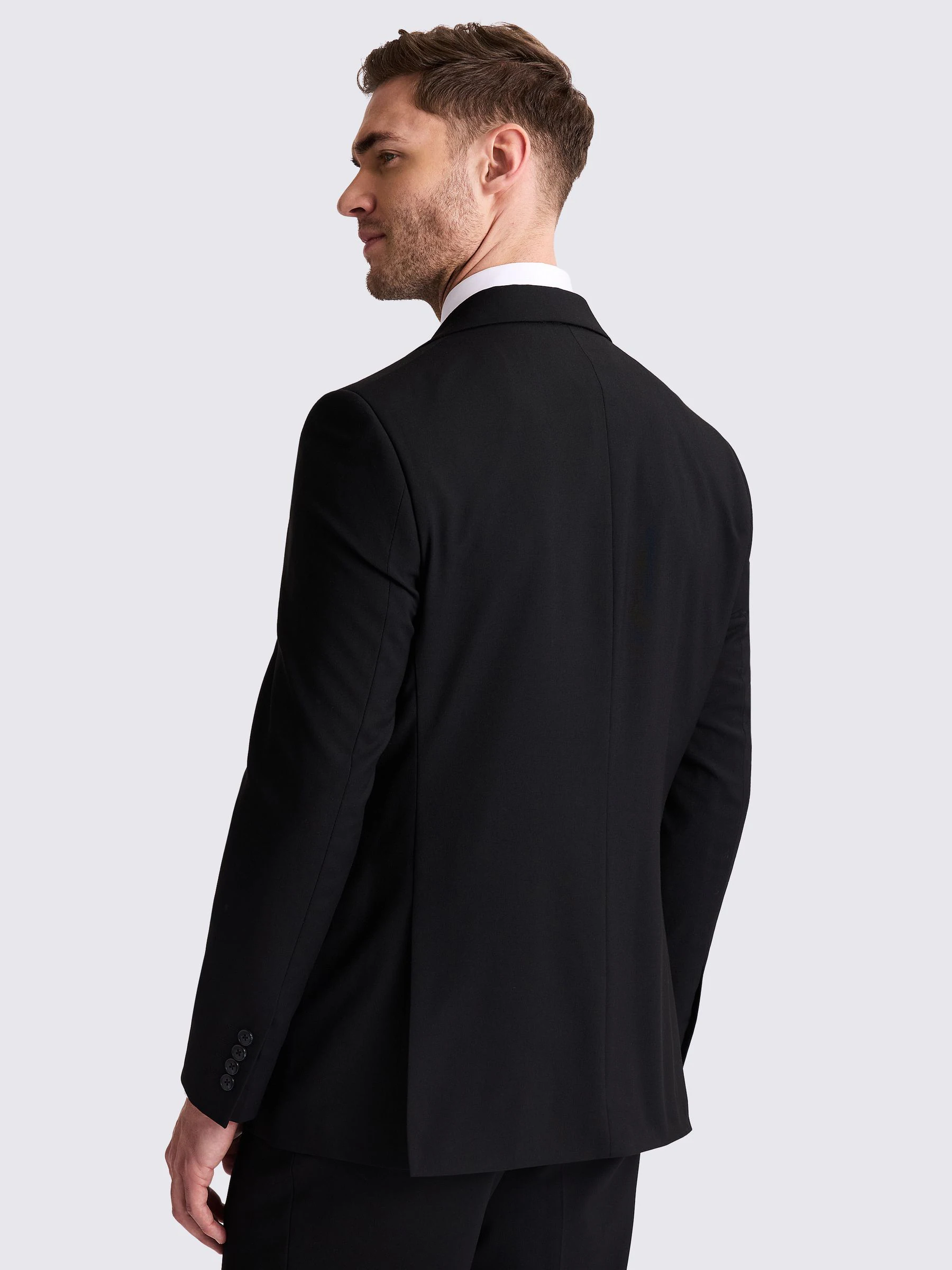 MOSS Tailored Fit Stretch Suit Jacket