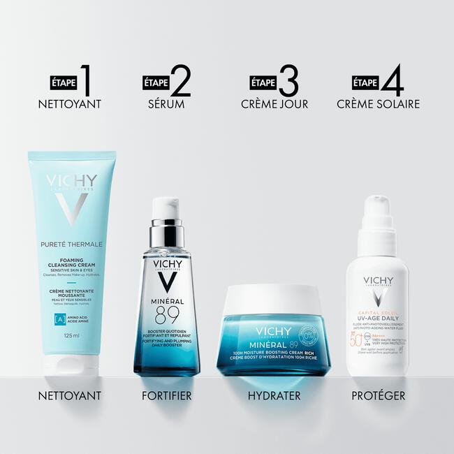 Vichy Mineral 89 100U Rijke Hydraterende Crème zonder parfum
