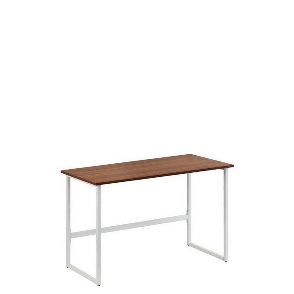 Schreibtisch WORKSPACE LIGHT Melaminharzbeschichtete Spanplatte, Gestell pulverbeschichteter Stahl hjh OFFICE