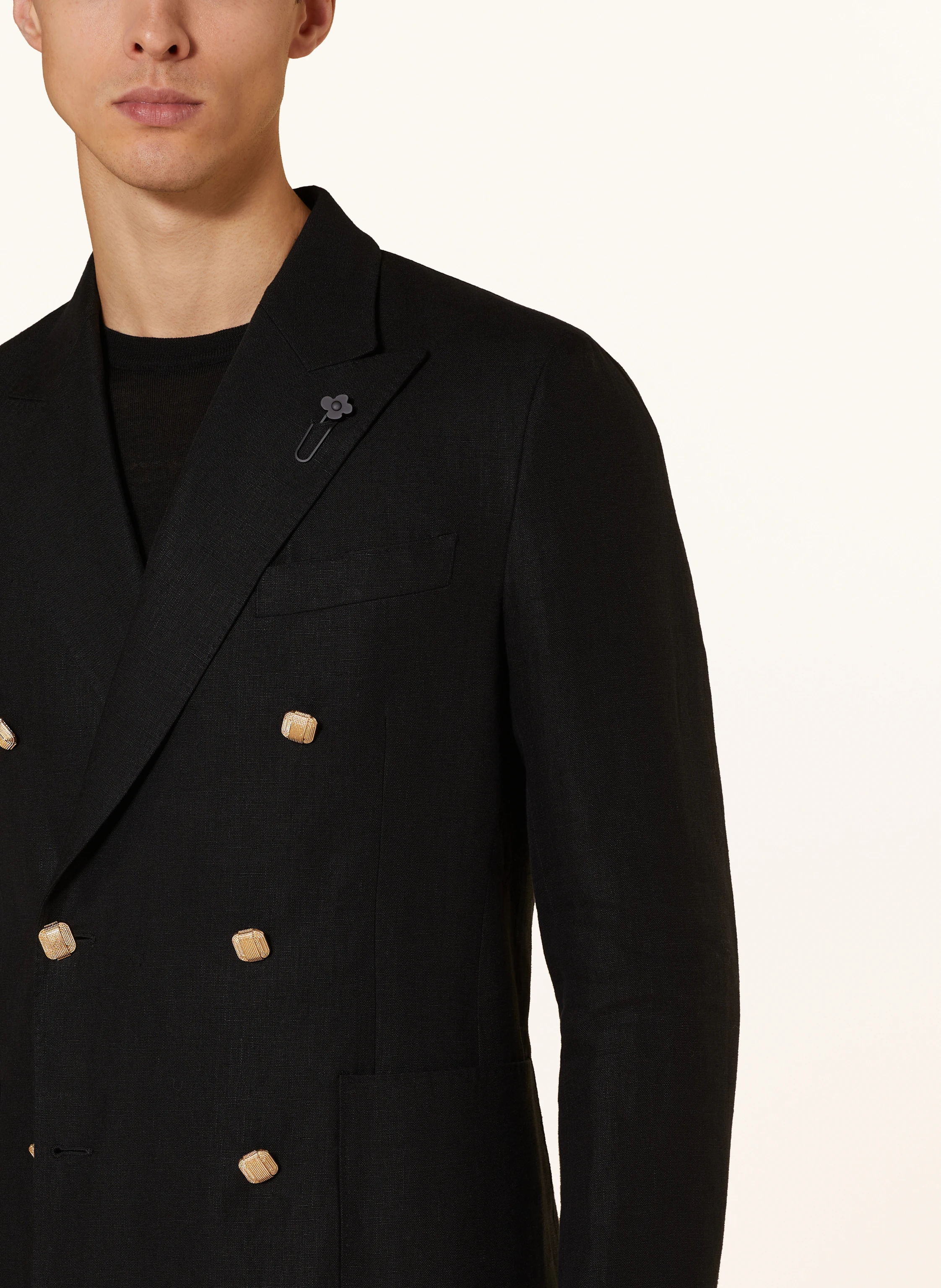 LARDINI Leinensakko Extra Slim Fit