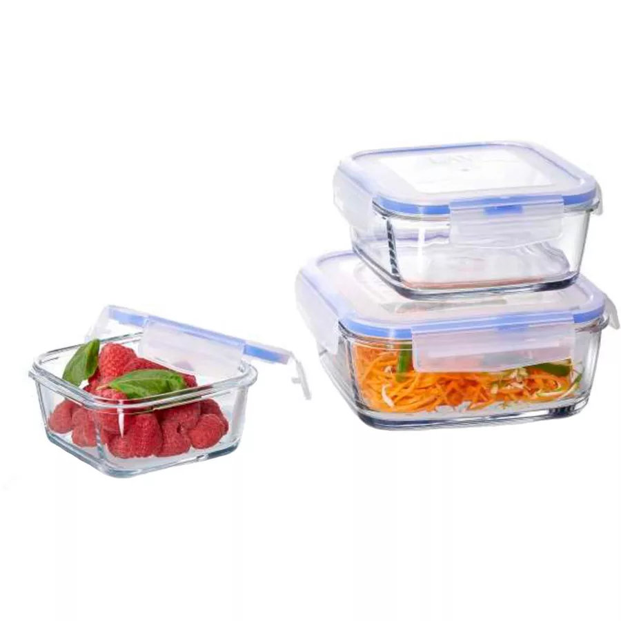 Ritzenhoff & Breker GmbH & Co. KG Frischhaltedosen Mono 3er Set transparent