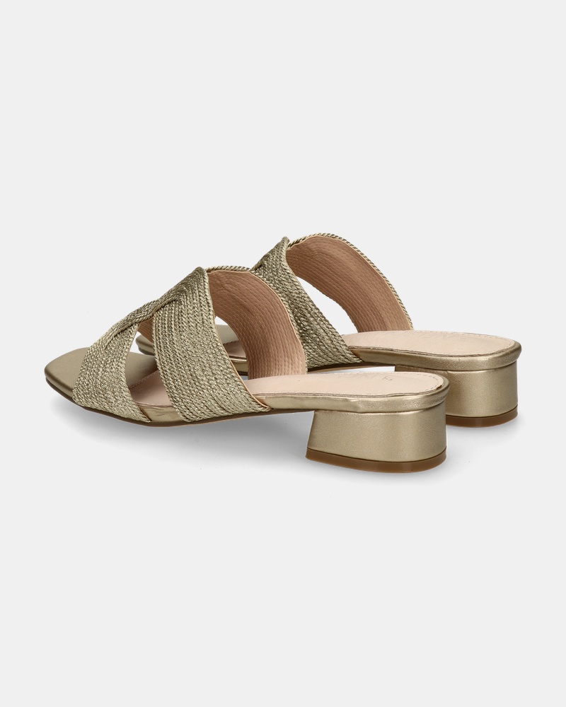 Nelson Slippers  - goud
