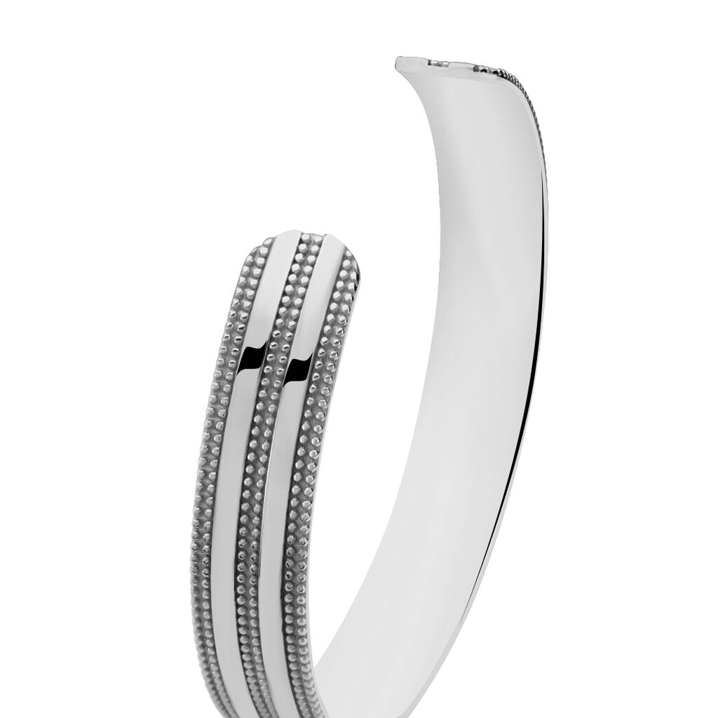 Bracelet Jonc Ayo Argent Blanc