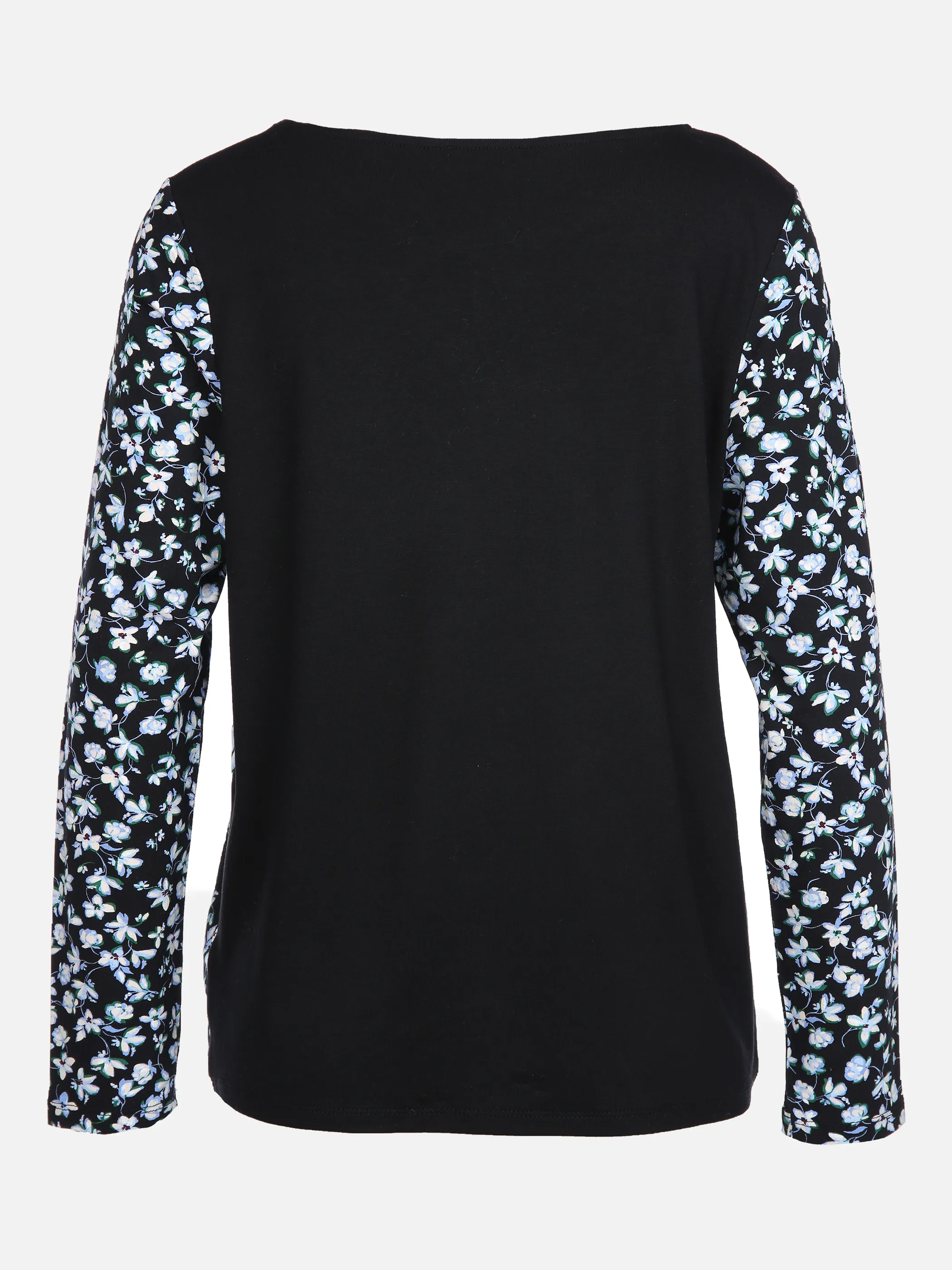 Damen Shirt mit Blumenprint und Nieten