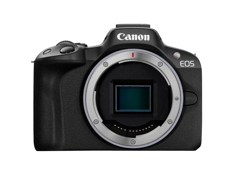 Canon Fotokamera EOS R50 Body Schwarz Perfekte Einstieg in die EOS R Reihe für aktive Content Creator