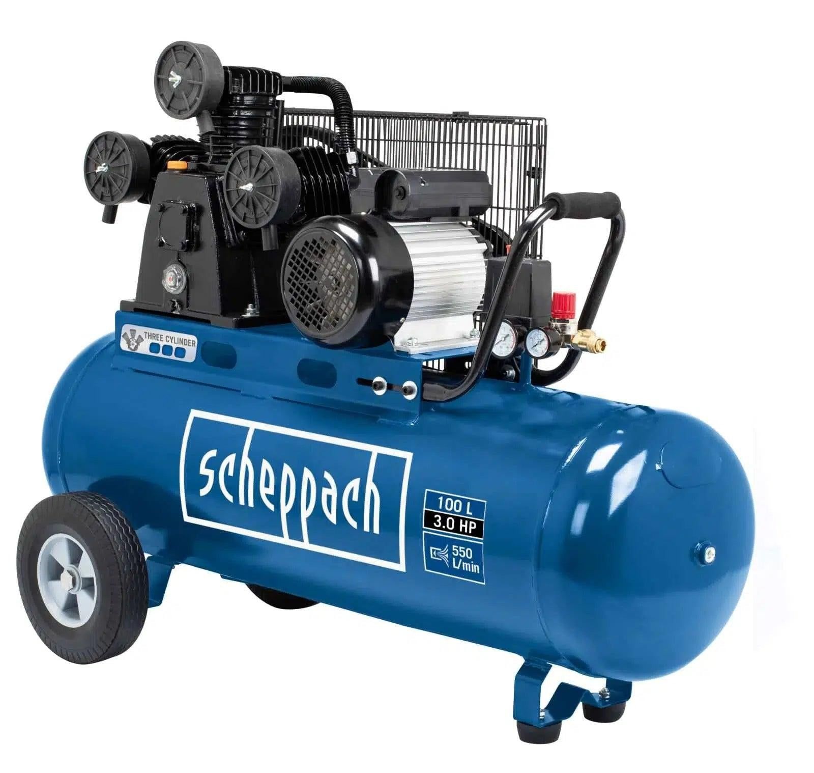 Scheppach Compressor HC550TC 100L 10 bar 230V - 5906147901