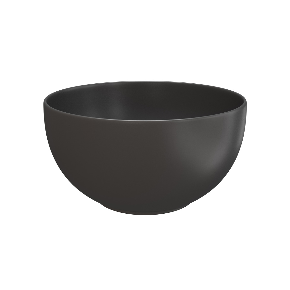 Fontana Bano toiletmeubel mat wit 40x22cm met mat zwarte waskom