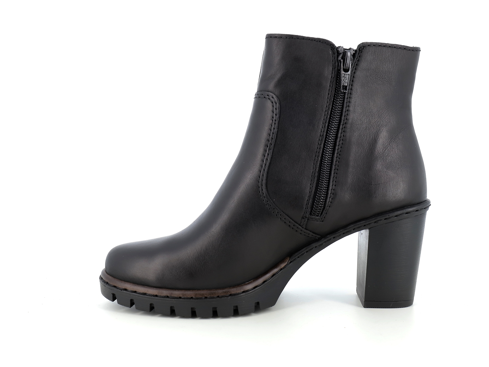 Rieker-Y2557 Matières combinées Noir