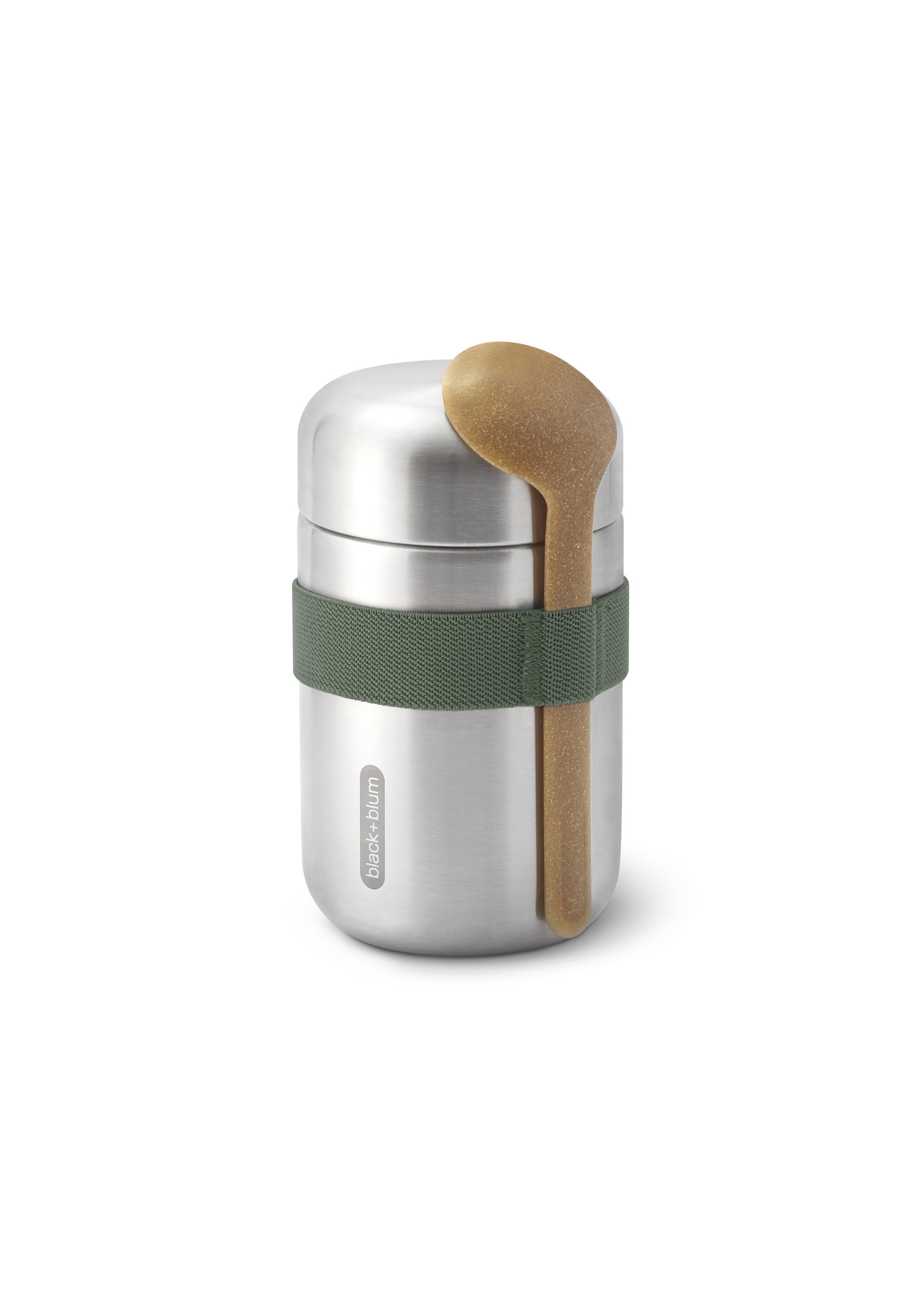 Black   Blum Thermosbehälter Black   Blum Food Flask olive