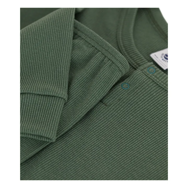 Petit Bateau Ensemble Pyjama Mifter | Vert kaki
