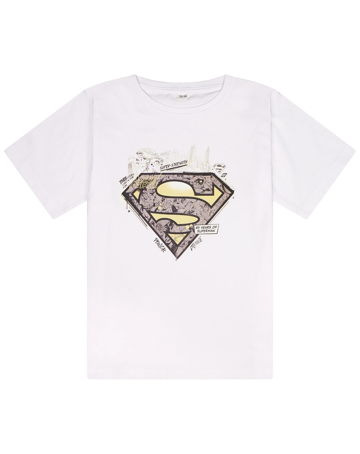T-Shirt SUPERMAN in white